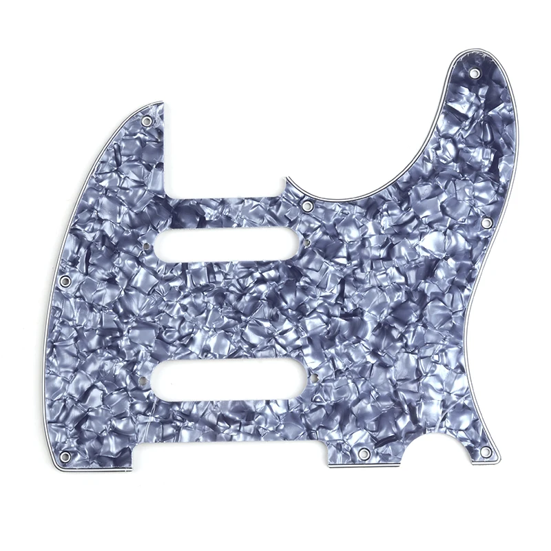 Grey Pearl 9 цветов 3Ply состаренная перламутровая Накладка для стильная Гитара Pickguard высокого качества аксессуары для гитары продвижение гитары Части - Цвет: Grey Pearl