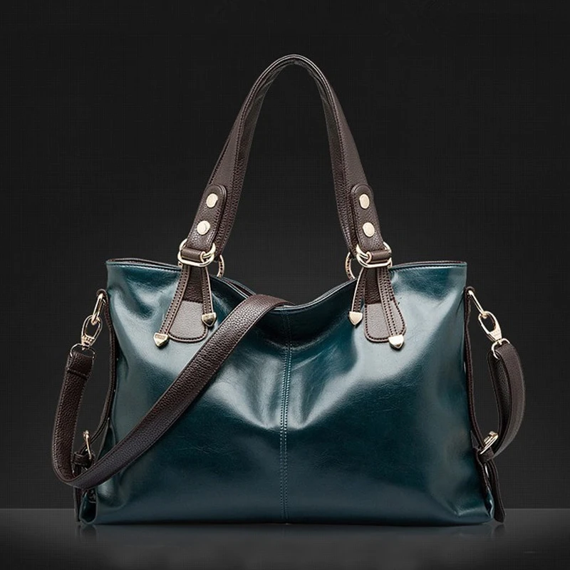 

Female Large Capacity Portable Fashion Handbags Soft PU Leather Shopping Tote Bags for Women Casual Messenger Shoulder Bag Bolsa
