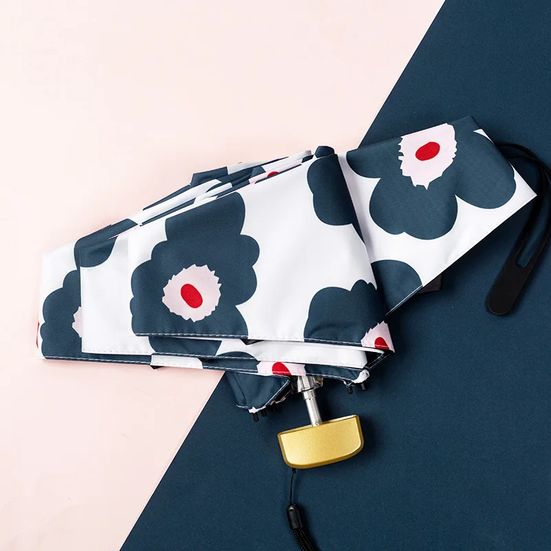 

Художественный Зонт с крючком, Ветрозащитный складной роскошный Зонт от дождя, женский прозрачный зонт, зонт для пляжа Unilever, дождевое снаря...