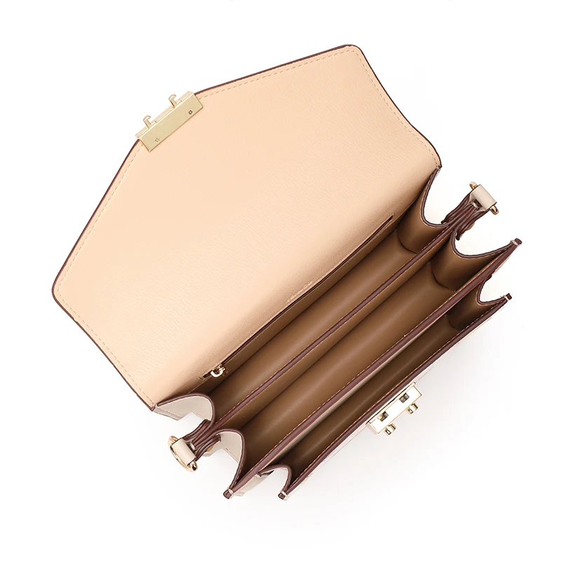 

Luxury Fashion Small Square Bags Classic Printing Shoulder Messenger Bags Quality Genuine Leather Crossbody Bag Channels Handbag