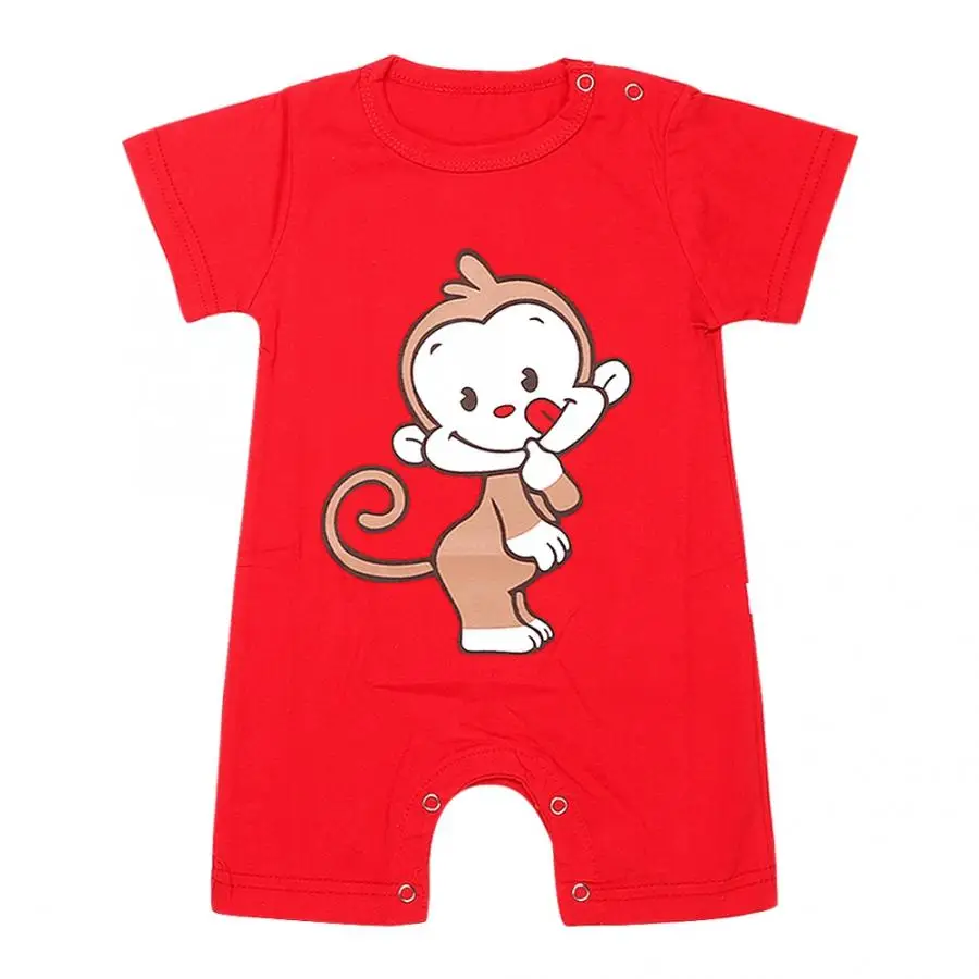 59cm Cotton Newborn Infant Baby Romper Jumpsuit Boy Girl Kids Short Sleeve Clothes Outfit Toddler Infant Summer Clothing - Цвет: 59cm