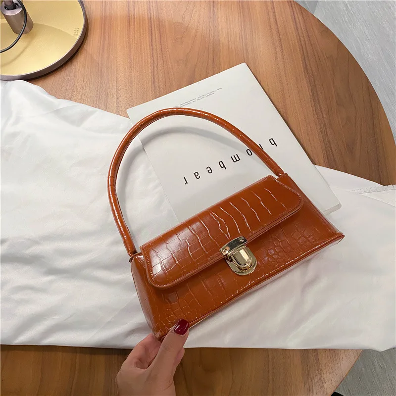 

Hot Seller Fashion Stone Pattern Totes For Women 2020 Crossbody Shoulder Messenger Handbags Lady Travel Cross Body Bag Purses