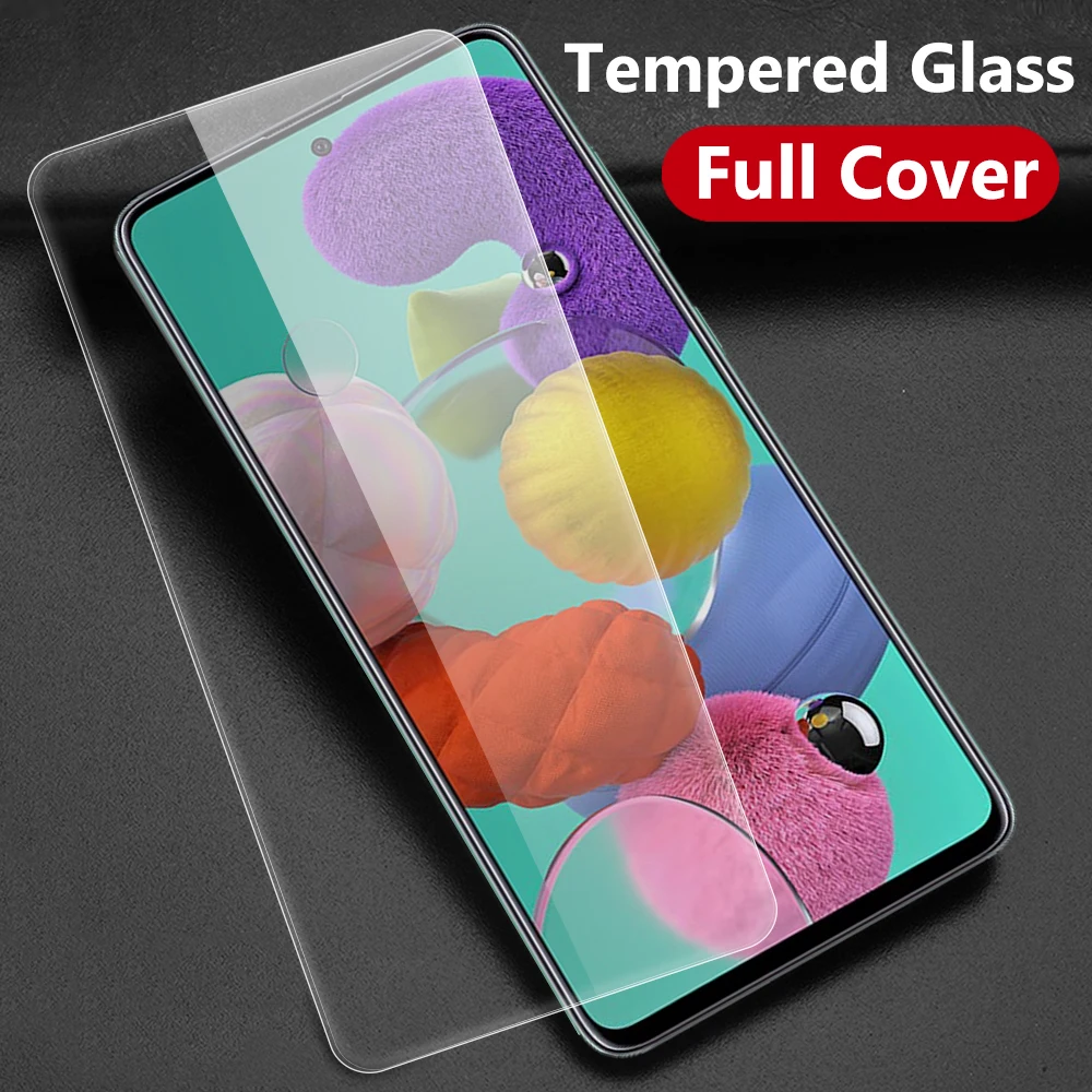 Закаленное стекло для Samsung Galaxy A51 A50 A70 A71 Защитное экрана A 50 51 70 71 a515f a715f защитная