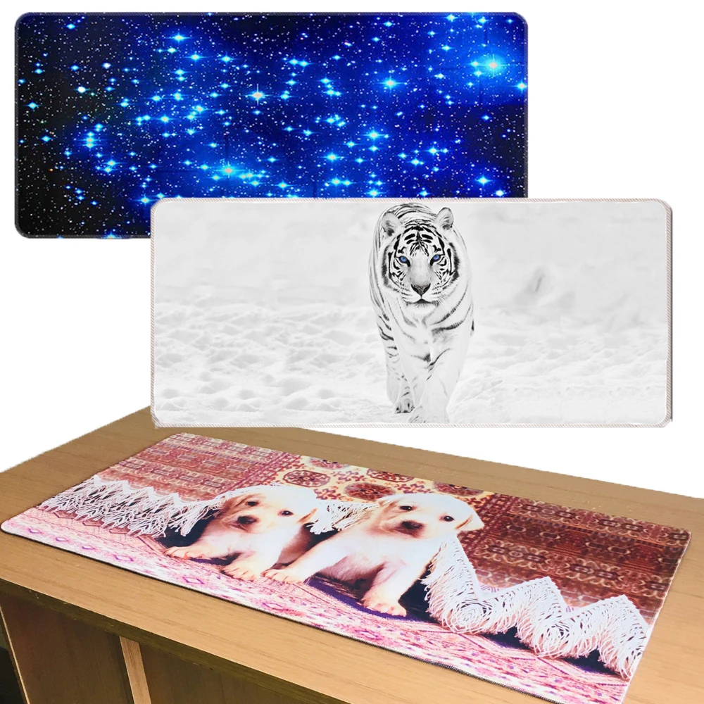 

Large Extend Gaming Mousepad Fasion Desk Cushion Carpet For Overwatch World Of Warcraft CSGO Rubber Anti-Slip Locked Edge PC Mat