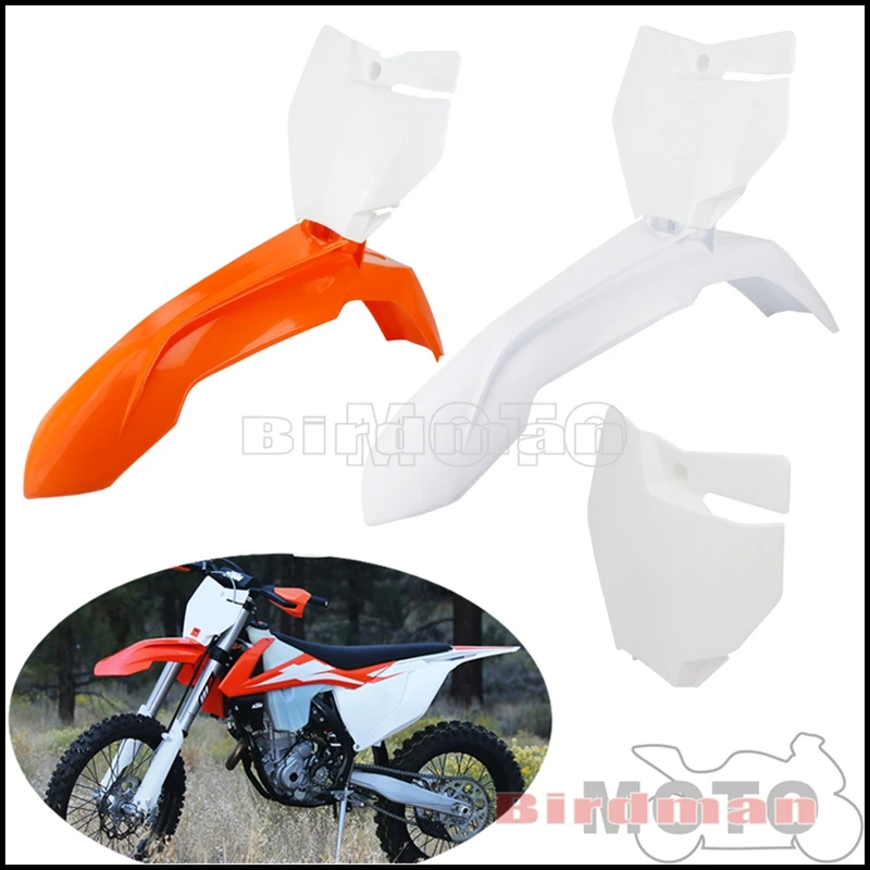 Передняя номерная табличка для мотоцикла Enduro Комплект крыльев женских задних