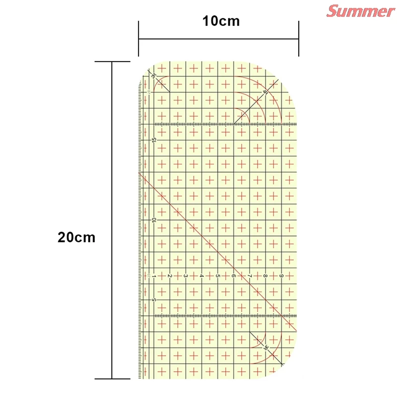

Smart Home 1pc X Hot Ironing Ruler Patchwork Tailor Craft DIY Sewing Supplies Measuring Tool Heat Household Ironing Tool