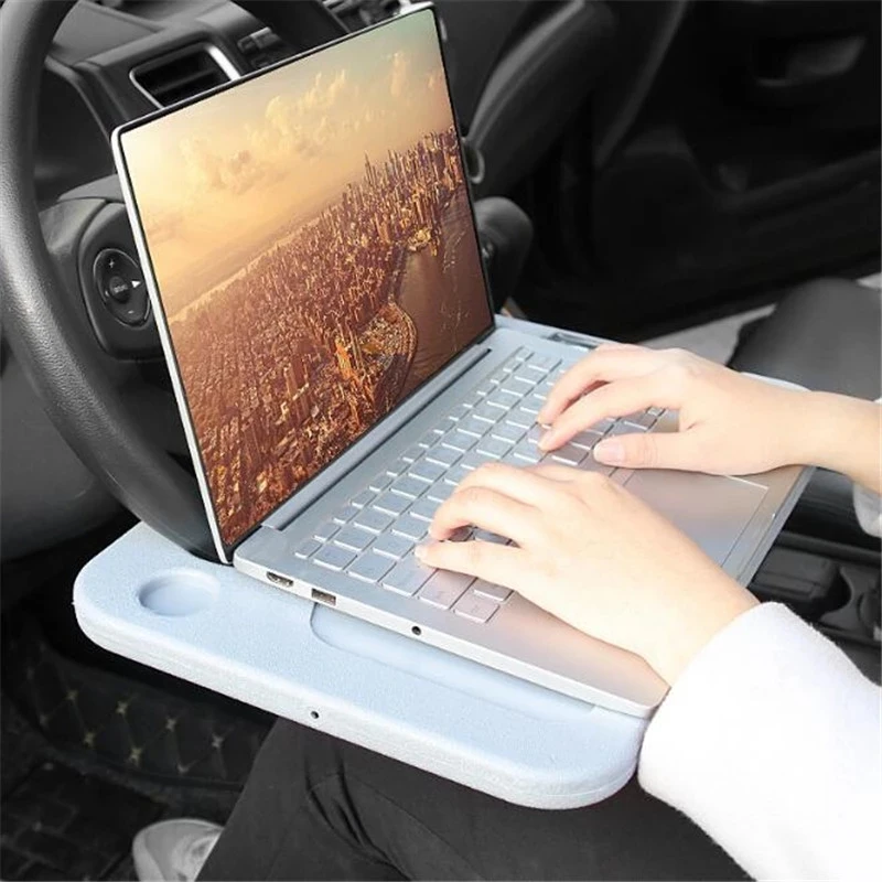 universal car laptop stand notebook desk steering wheel tray table shelves food drink holder mounts auto interior accessories free global shipping