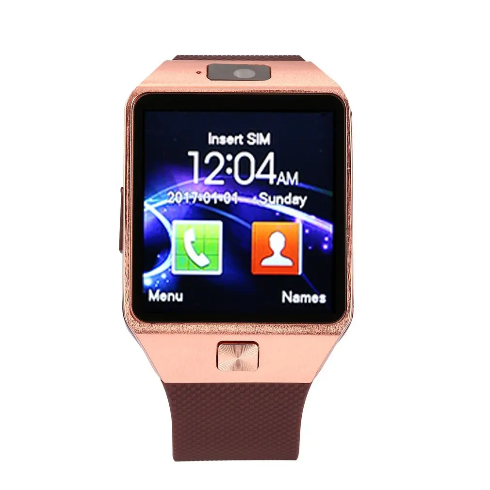 Новые умные часы DZ09 Цифровые мужские Bluetooth SIM TF карта камера для Apple iPhone Samsung Android