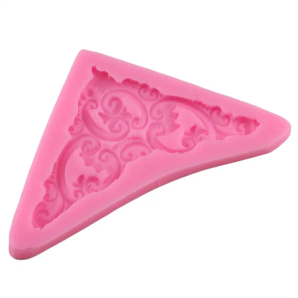 Рельефная силиконовая форма в стиле барокко 3D Формочки Для кайма для мастики