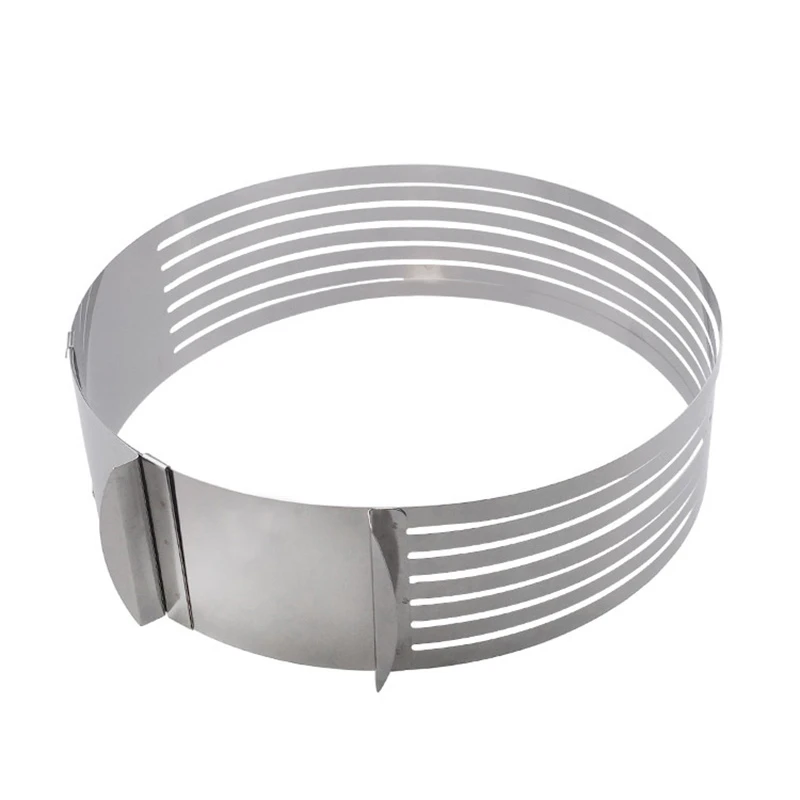 

Слайсер для торта, новая форма, резак 9-12 дюймов, регулируемые кольцевые инструменты, резак для торта, круглая форма, слайсер для хлеба, торта,...