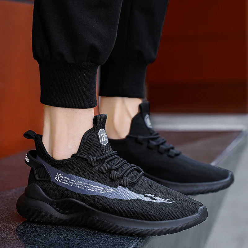 

Rubber Platform Men Sport Shoes Summer Breathable Running Jogging Sneakers Casual Mens Trainers Size Zapatillas Hombre Footwear