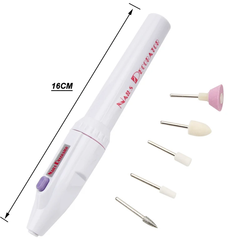 5в1 дрель для ногтей портативная электрическая машинка маникюра аксессуар