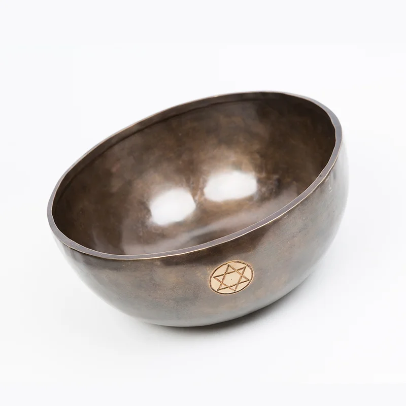 Профессиональная чаша для пения 7 чакр 6 звезд медная йоги спа физиотерапии