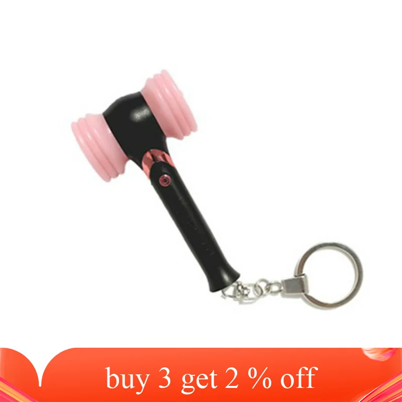 Корея Kawaii Мини-светильник брелок для ключей концертный светильник светящийся