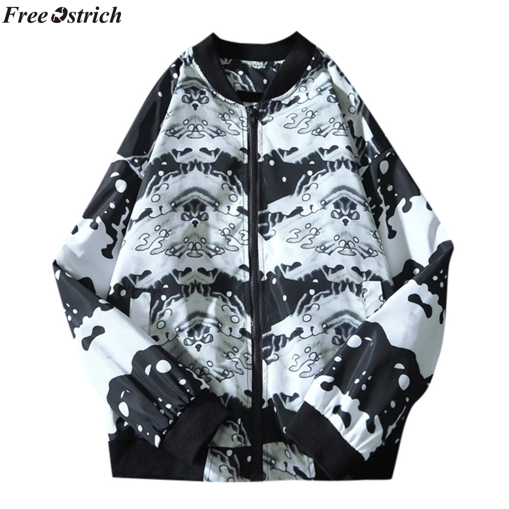 Бесплатная страуса Новое поступление мужские модные тонкие куртки Осень Зима