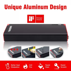 Автомобильное пусковое устройство GREPRO, стартер 2000 А, автомобильный бустер, аккумулятор, автомобильное пусковое устройство, аккумулятор для автомобиля, внешний аккумулятор