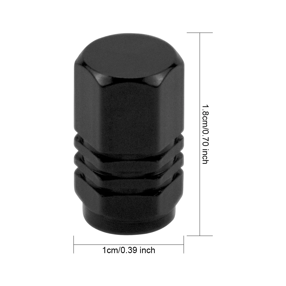

4pcs Car Wheel Tires Valves Tyre Stem Air Caps Car Tire Stem Bolt-in Aluminum Theftproof Valve Caps