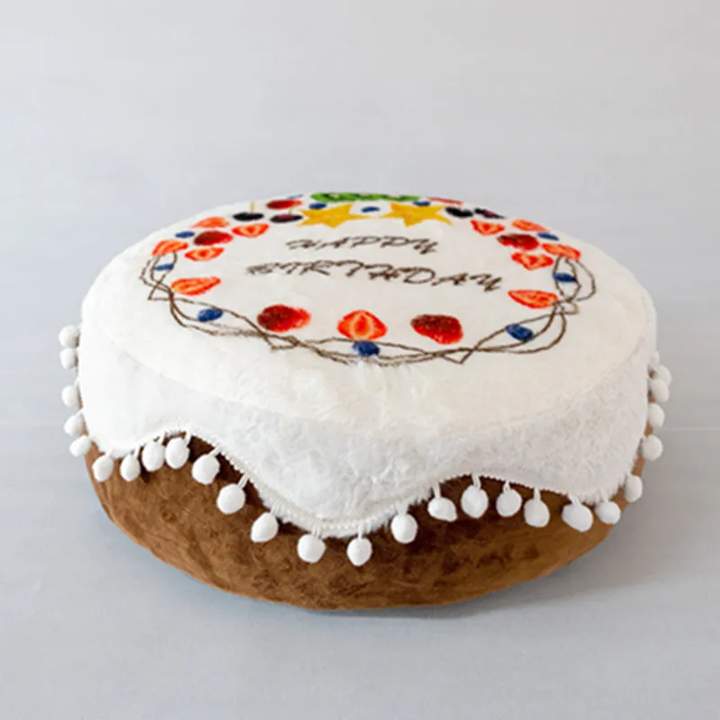 

Winter warm pet supplies cake shape special thick cotton pad kennel INS wind cat kennel creative pet kennel