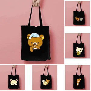 Women Bag Shopper Anime Big Bags for Women Kawaii Bag Canvas Bag Cute Bag Reusable Bags Large Capacity Canvas Bag for Women