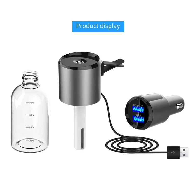 

100ml Car Disinfectant Air Humidifier USB Disinfection Water Air Purifier Sterilization Air Fresher For Car Mist Maker