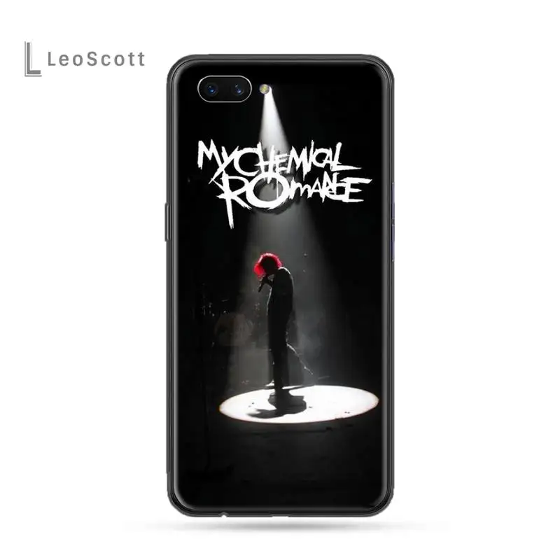 

fashion My Chemical Romance Phone Case For OPPO F 1S 7 9 K1 A77 F3 RENO F11 A5 A9 2020 A73S R15 REALME PRO