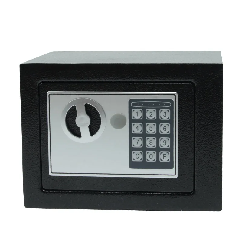 

Small Safe Box Steel Safes Password / Key Mini Security Box Children Kids Cash Jewelry Household Lock Piggy Bank Festival Gift