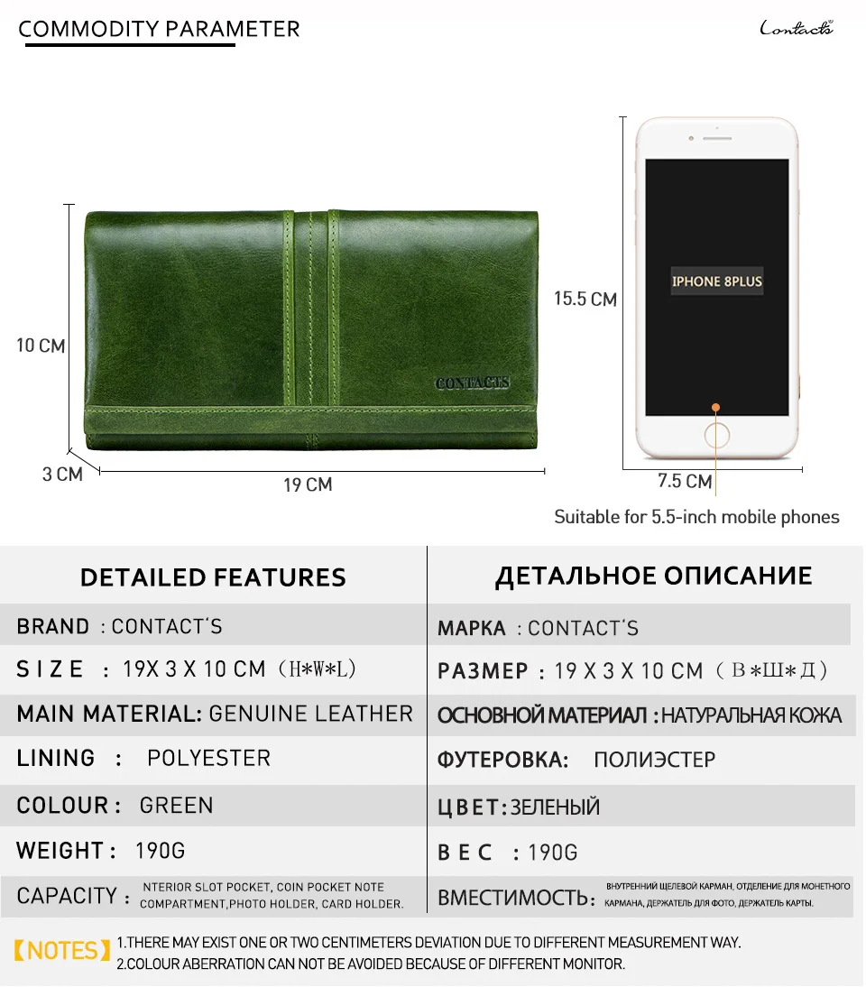 Women's Wallets Genuine Leather Casual Long Clutch Purse Money Bag Multi-function Card Cross Pattern Detachable Billetera Mujer