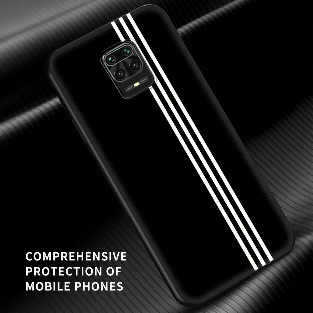 

Phone Case for Xiaomi Redmi Note 9S 8T 9 Pro 9A 7 8 K30 7A 8A 9C 9i 10X 6A 4G Soft Black Shell Cover Fashion Flame cream