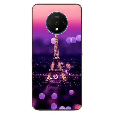 Мягкий ТПУ резиновый матовый чехол для One Plus 7 T OnePlus7T 1 + телефонный гелевый Чехол
