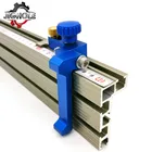 Деревообрабатывающий торцовочный забор профиль ограждения T трек слот раздвижной Кронштейн-соединитель для деревообрабатывающий пазовальный станокпила Таблица скамейки