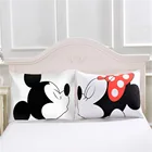 2 шт., декоративные наволочки для подушки в виде Микки Мауса и Минни