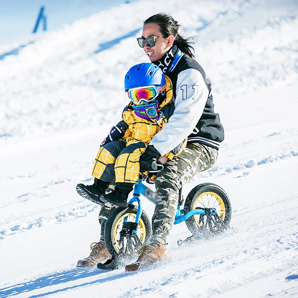 Lixada 2 шт. скутер лыжные сани детский велосипед сноуборд сделай сам