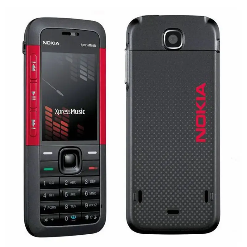 original unlocked nokia 5310 xpressmusic 5310xm bluetooth java mp3 player refurbished mobile phone free global shipping