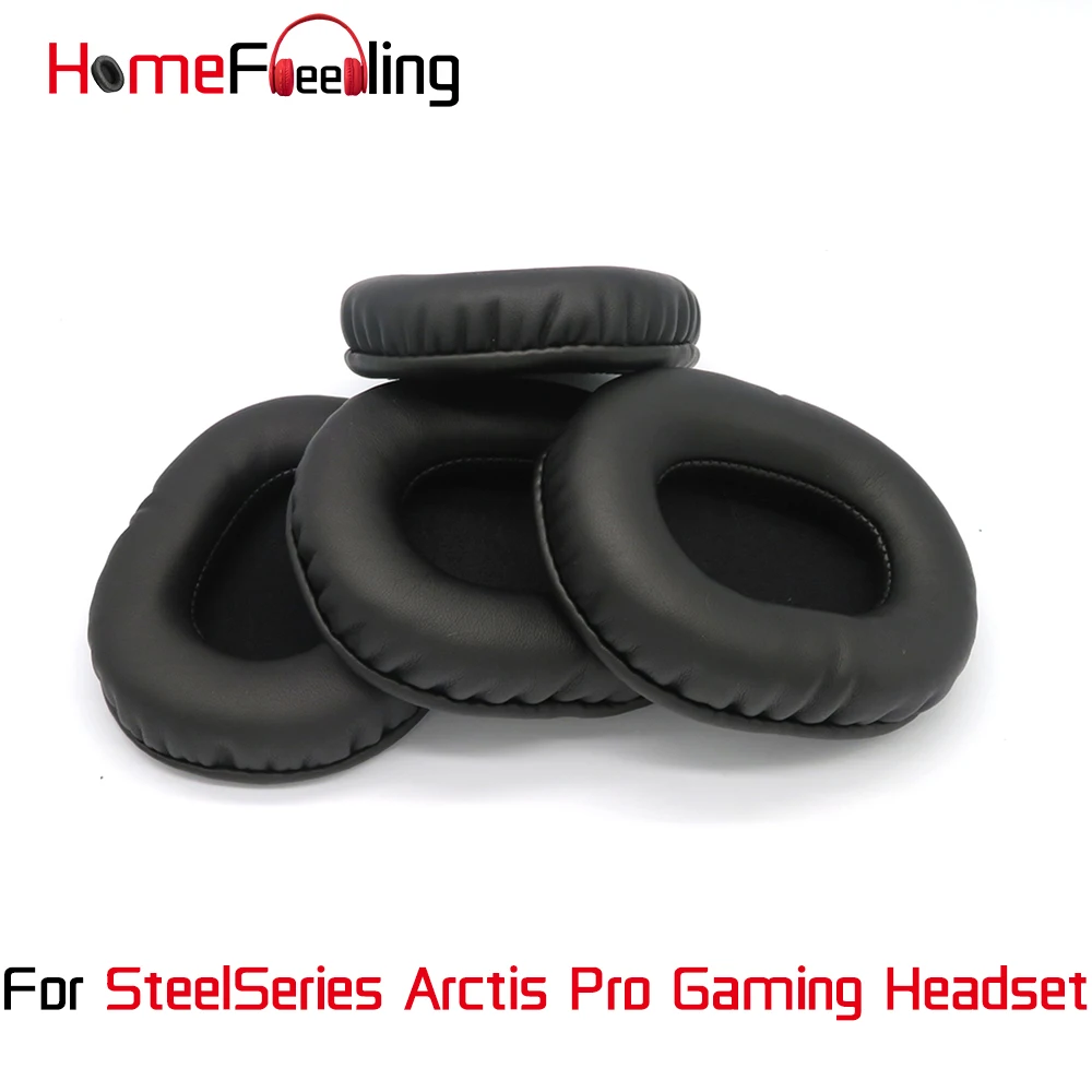 

Homefeeling Ear Pads For SteelSeries Arctis Pro Gaming Headset Earpads Round Universal Leahter Repalcement Parts Ear Cushions