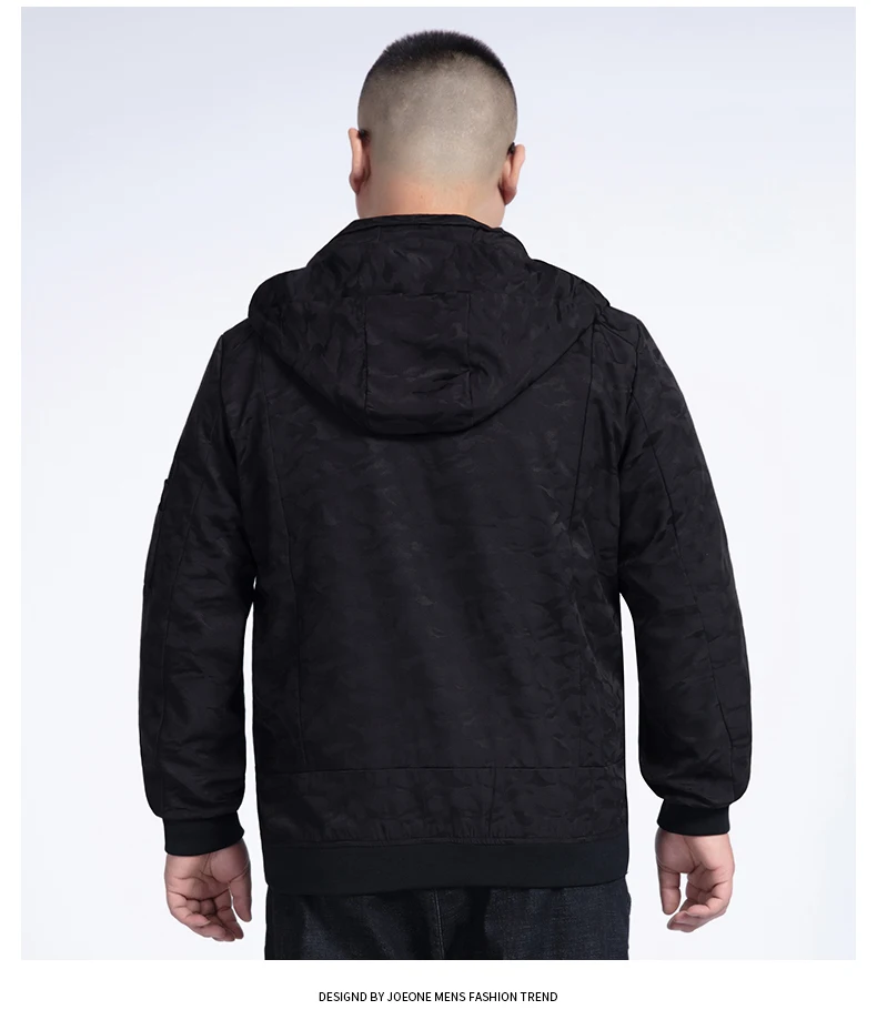 10XL 8XL 6XL 5XL мужская повседневная камуфляжная куртка с капюшоном, мужская верхняя одежда на молнии, приталенная весенне-осенняя одежда высокого качества