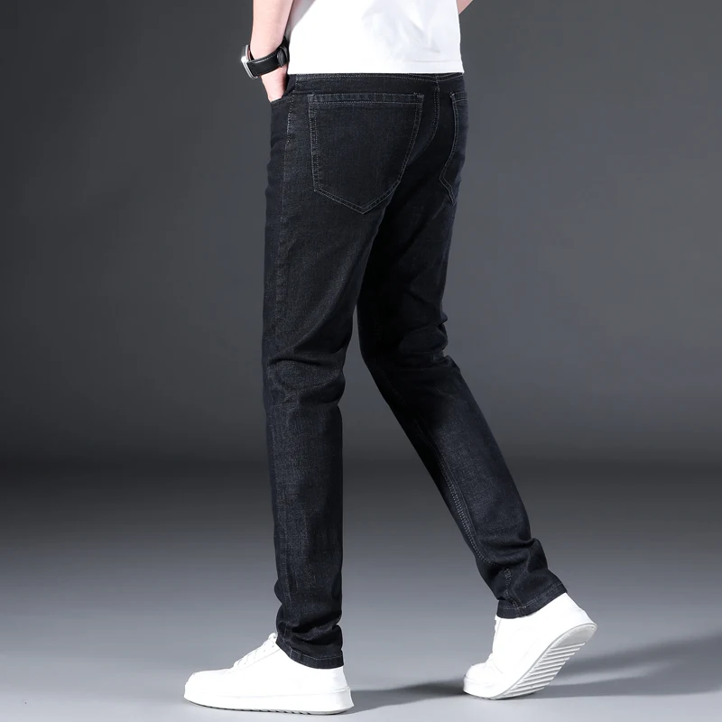 

Casual Business Jeans for Men Wide Leg Oversize Men's Pants Baggy Jean Cargo Denim Overalls Trousers