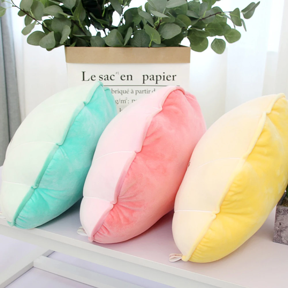 Подушка в форме ракушки милая игрушка-выражение плюшевая заполненная подушка