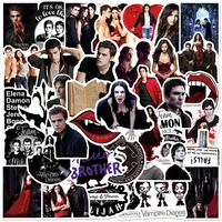 103050 pcs the vampire diaries sticker tv show waterproof for divination refrigerator motorcycle skateboard classic toy