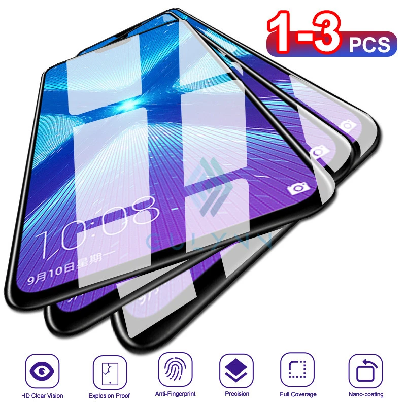 Закаленное стекло для huawei Honor 10 i Lite 20 30 Pro 9X 8A 8S 8X защитная пленка экрана P20 P30 P40 15H 3
