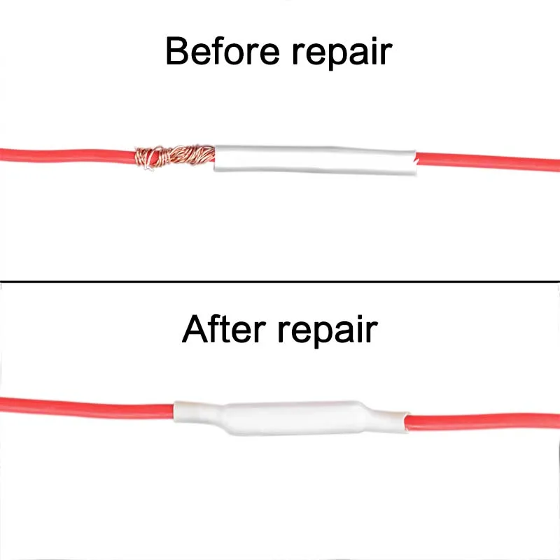 70 шт./компл. 20 см 5 размеров 7 цветов Полиолефиновая термоусадочная трубка набор