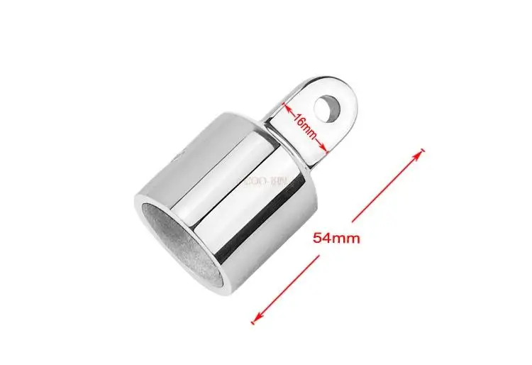 316 Stainless Steel 1 inch Boat top Pipe Eye End Cap for sailboat yacht External Canopy Tube Hardware Accessories | Автомобили и