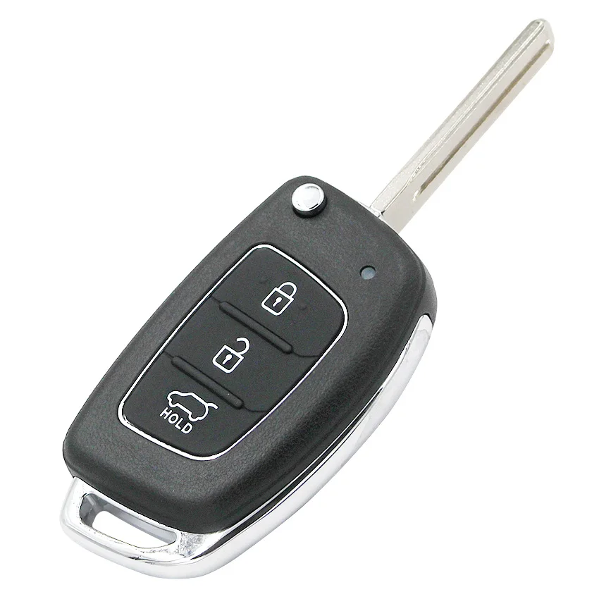 2 + 1 кнопка 3 кнопки раскладной флип чехол для ключей Hyundai i10 i20 i30 i35 i40 Genesis|Ключ от