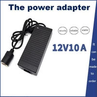 ac to dc12v vehicle head power adapter 100 220v to 12v cigarette lighter power supply 100w power supply