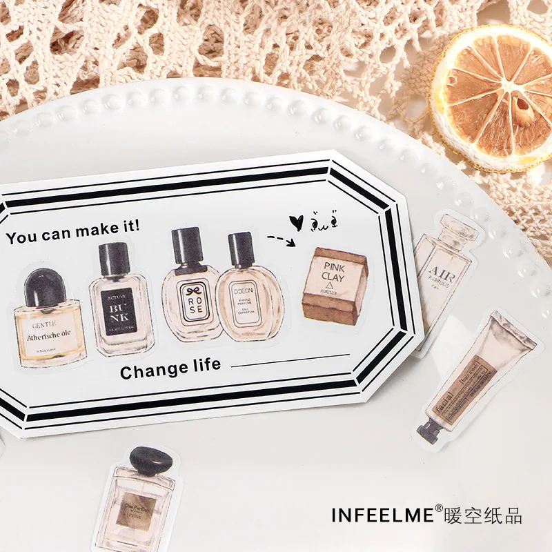 40 шт./1 лот милые канцелярские принадлежности наклейки хорошей жизни список серии