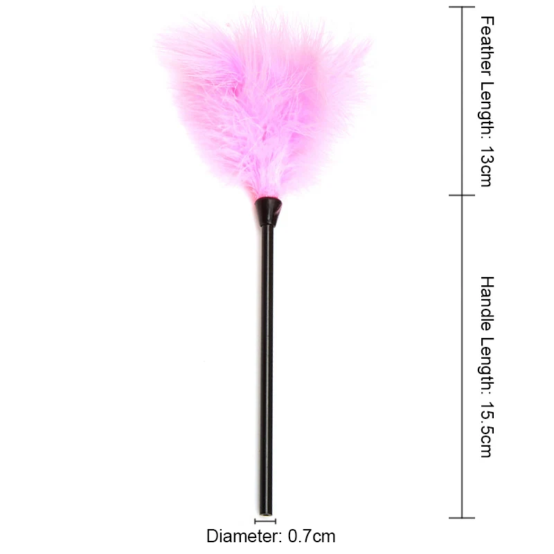 4 цвета пикантные взрослые игры перо весело флирт Дразнилка с перьями картотека