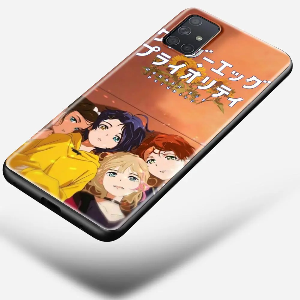 

Wonder EggS Priority Ai Kawaii Soft TPU Coque For Samsung Galaxy A21 EU A21S A12 A02S A51 A71 Shockproof Cover A11 A31 A41 Case