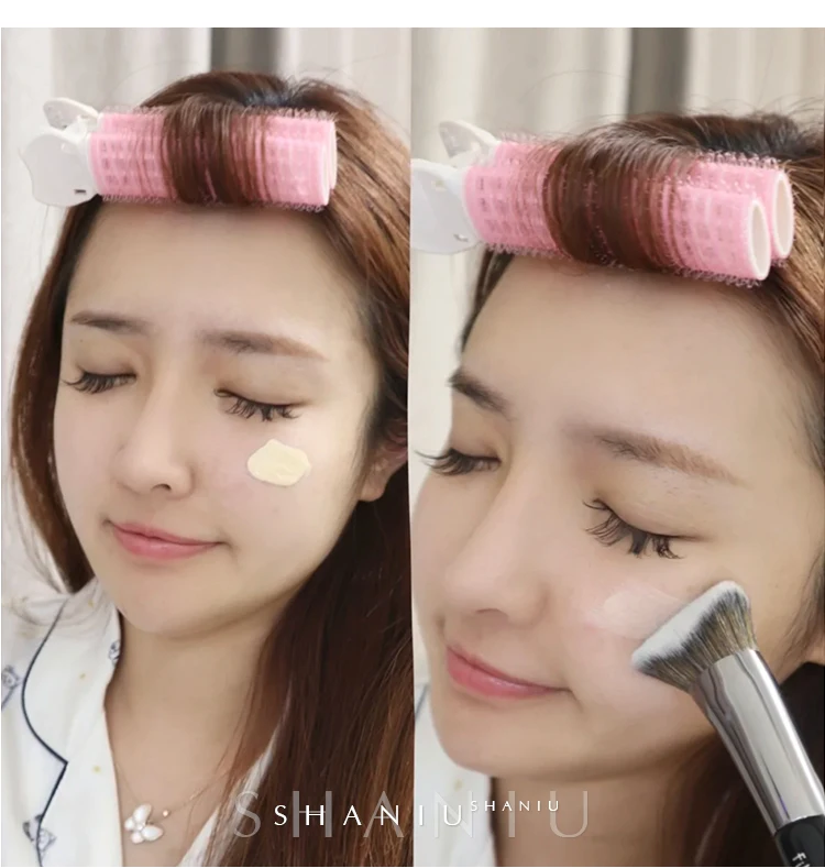 Корейский натуральный мех Пушистый зажим для волос кудрявых Пластик верхней