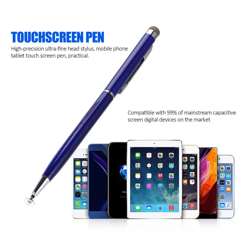 Двойной сенсорный Высокоточный ультратонкий стилус мобильный телефон планшет
