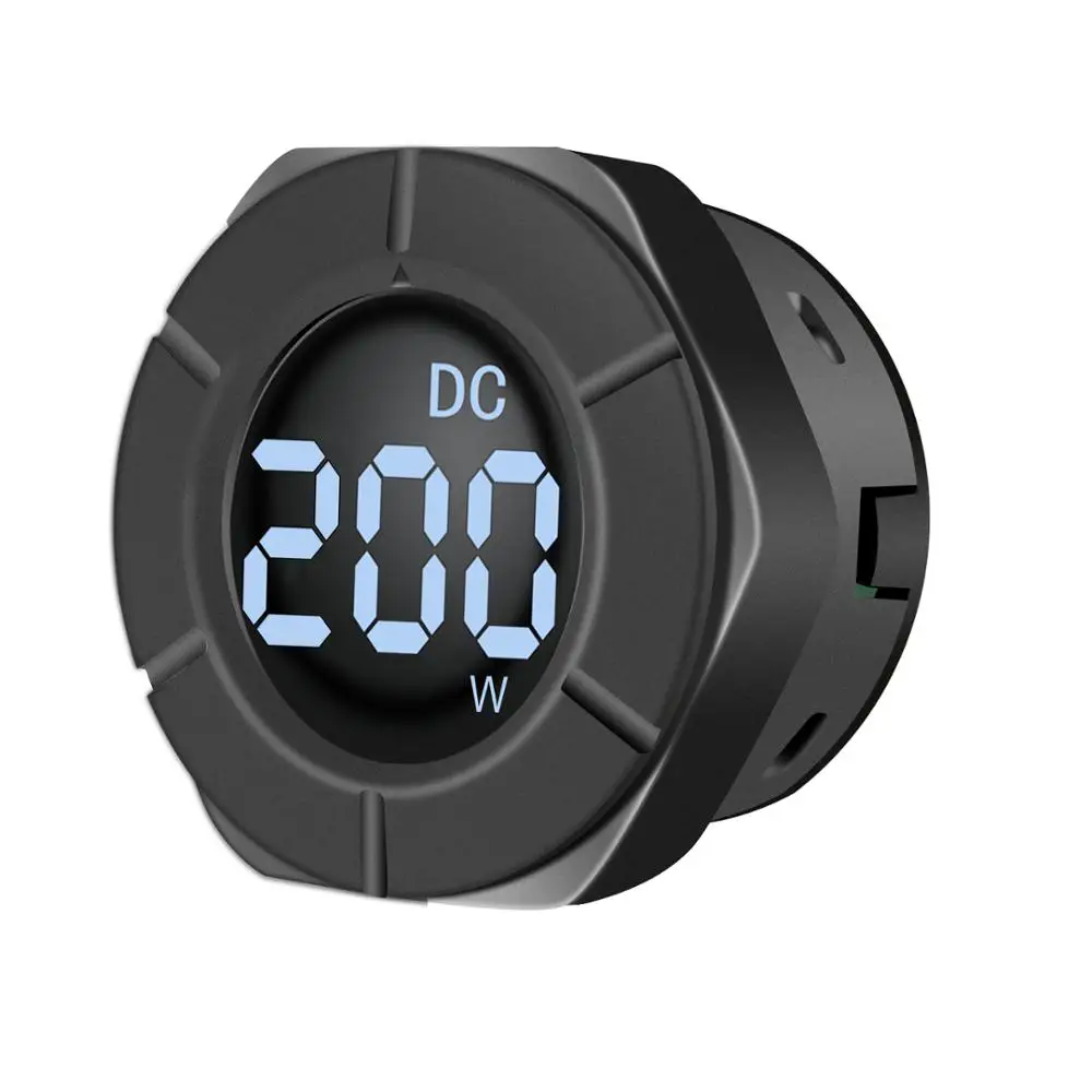Peacefair Round LCD Digital Display Watt Meter Power Analyzer DC Voltage Reverse Protection 0-300V 3000W PZEM-019W 10A | Инструменты
