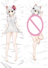 Аниме Dakimakura Cute Toujou Koneko чехол для подушки обнимающая подушка для тела Чехол двусторонняя для старшей школы DxD Декоративные Чехлы для подушек